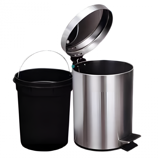Metal Trash Can 12 Liter